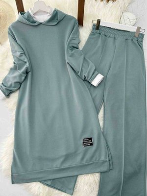 Çımalı Eşofman Takımı Mint Çımalı Eşofman Takımı Mint