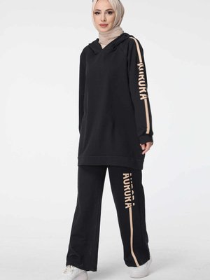 Sıyah Eşofman Takımı