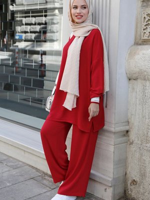 Bordo Tunik Pantolon