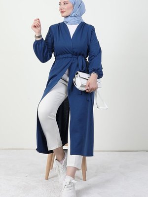 Kolu Lastikli Mevsimlik Kap Koyu Mavi Kolu Lastikli Mevsimlik Kap Koyu Mavi