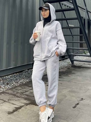 Paça Lastikli Üç İplik Sweat Takım