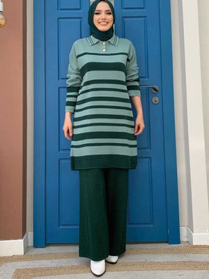 Triko Tunik Zümrüt Triko Tunik Zümrüt