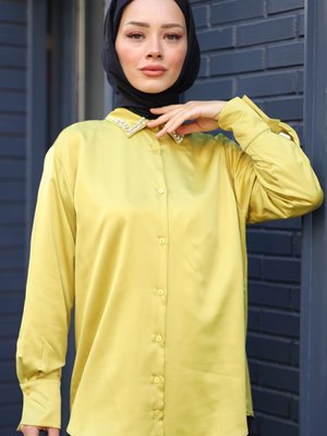 Arima Yağ Yeşili Tunik