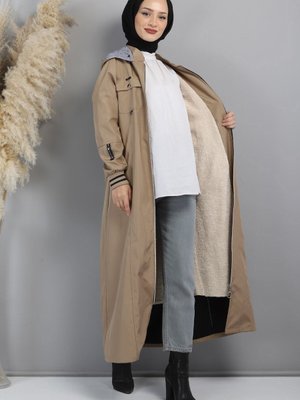 Fermuarlı Cepli Mont Vizon