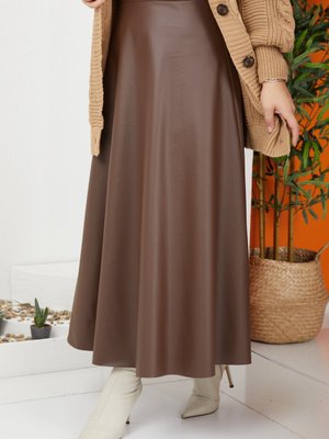 Mevlana Model Suni Deri Etek/taba