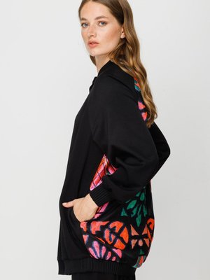 Arkası Organze Ceket Pantolon Takımı Siyah Arkası Organze Ceket Pantolon Takımı Siyah