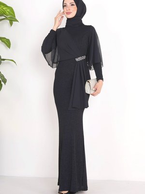 Sıyah Abiye Elbise