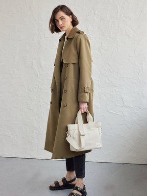 Kruvaze Klasik Trençkot Haki Kruvaze Klasik Trençkot Haki