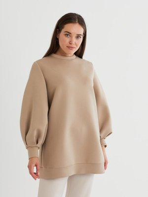 Carol Scuba Puf Tunik Vizon