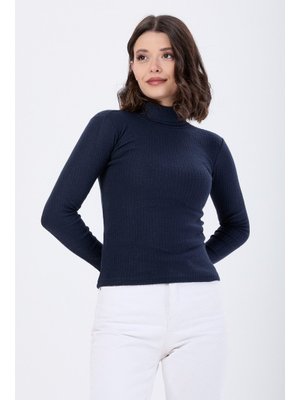 Lacıvert Balıkçı Yaka Body