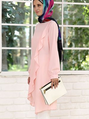 Fırfır Detaylı Tunik