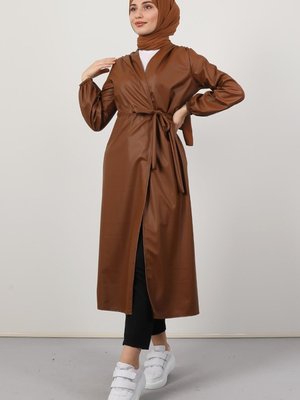 Belden Bağlamalı Deri Kap Kahve Belden Bağlamalı Deri Kap Kahve