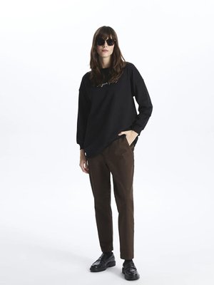 Lcw Modest Beli Lastikli Düz Gabardin Pantolon