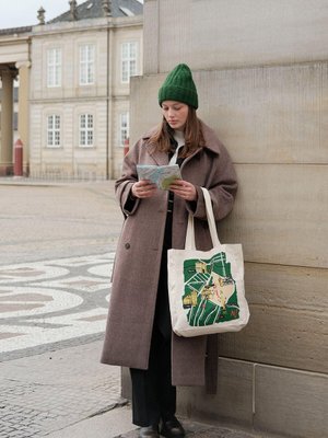 Danısh Kaşe Kruvaze Kaban Kahverengi