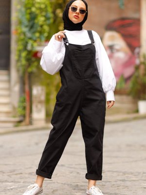 Siyah Jean Kot Tulum Siyah Jean Kot Tulum