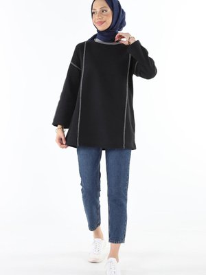 Karyoka Dikişli Basic Sweatshirt Karyoka Dikişli Basic Sweatshirt