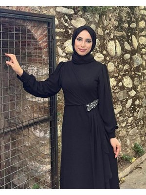 Tane Simli Abiye Elbise