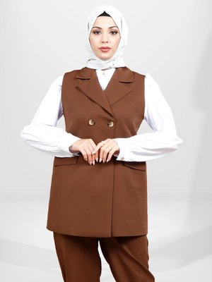 Kahve Yelek Kahve Yelek