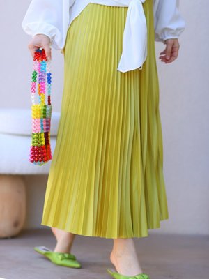 Deta Yağ Yeşili Etek