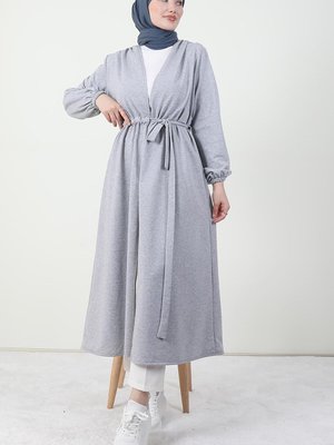 Kolu Lastikli Mevsimlik Kap Gri Kolu Lastikli Mevsimlik Kap Gri