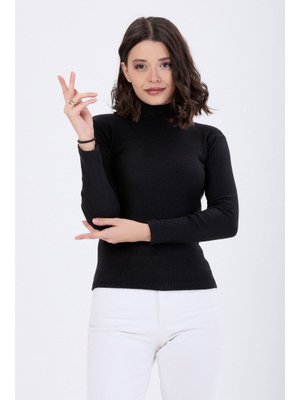 Sıyah Balıkçı Yaka Body