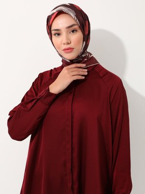 Çok Renkli Milena Tasarım İpeksi Twill Eşarp