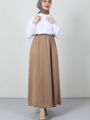 Kloş Etek Sütlükahve Kloş Etek Sütlükahve