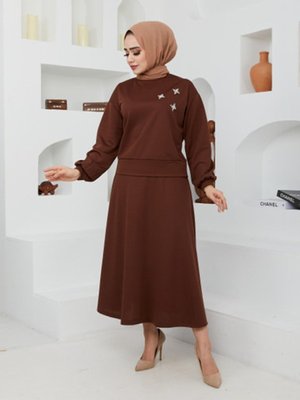 Taş Işlemeli Etekli Takım