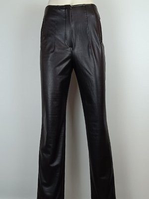 Deri Pantolon Siyah