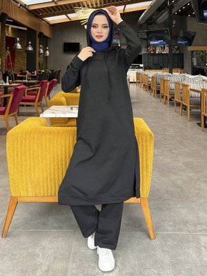 Siyah Büyük Beden Takım Siyah Büyük Beden Takım