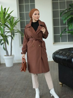 Kol Kemerli Trençkot