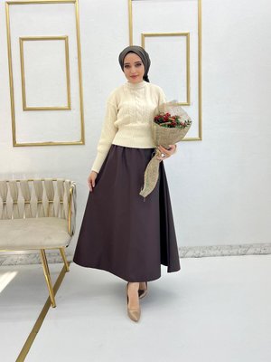 Kloş Tafta Etek Kloş Tafta Etek