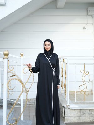 Tek Parça Kolay Kullanımlı Namaz Kıyafeti Biyeli