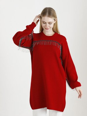 Zincirli Triko Tunik