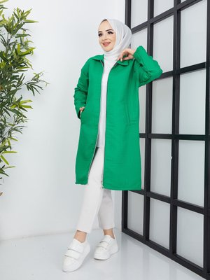 Kapitone Kap Bennetton Yeşili