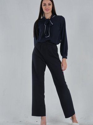 Lacivert Pensli Slouchy Pantolon Lacivert Pensli Slouchy Pantolon