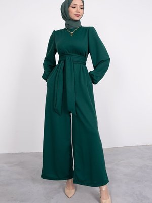 Geniş Kuşak Dolamalı Tulum