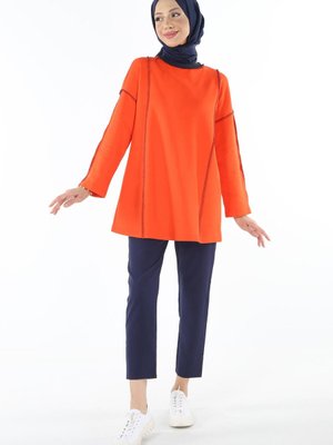 Karyoka Dikişli Basic Sweatshirt Karyoka Dikişli Basic Sweatshirt