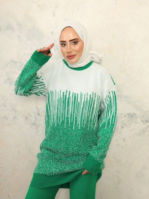 Yeşil Triko İkili Takım