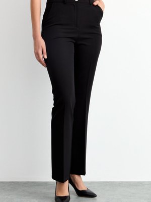 Ispanyol Paça Pantolon Siyah