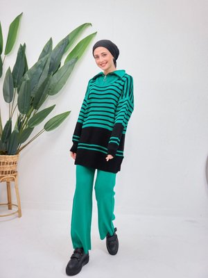 Yeşil Triko İkili Takım