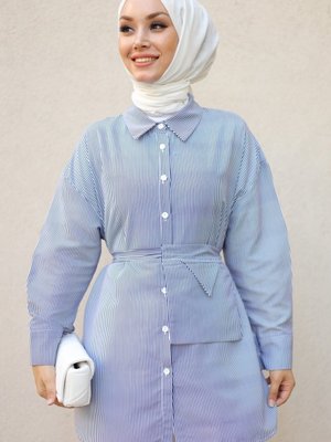 Doria Lacivert Tunik