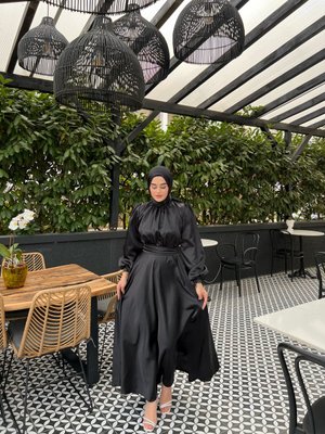 Lia Abiye Elbise Siyah Lia Abiye Elbise Siyah