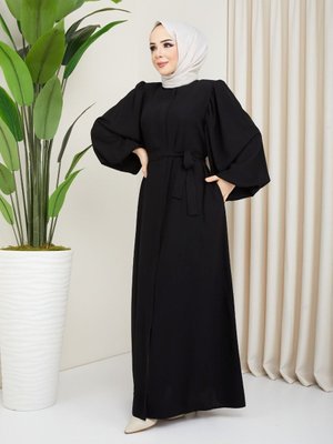 Ebrar Model Abaya Siyah Ebrar Model Abaya Siyah
