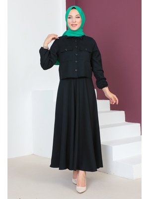 Siyah Etekli İkili Takım