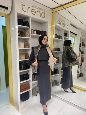 Desenli Yelek Desenli Yelek
