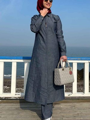 Lacivert Kot Pantolon Lacivert Kot Pantolon