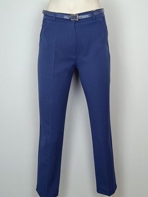 Bilek Boy Kumaş Pantolon İndigo Bilek Boy Kumaş Pantolon İndigo