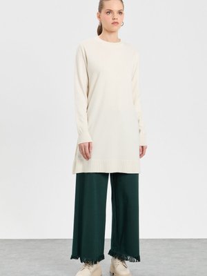 Gabardin Bol Pantolon Yeşil