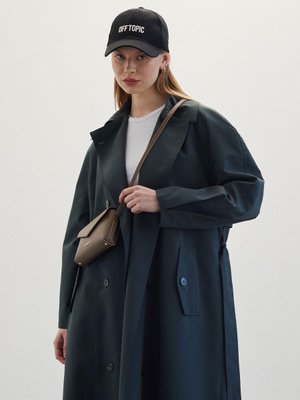 Kruvaze Trençkot Koyu Yeşil Kruvaze Trençkot Koyu Yeşil